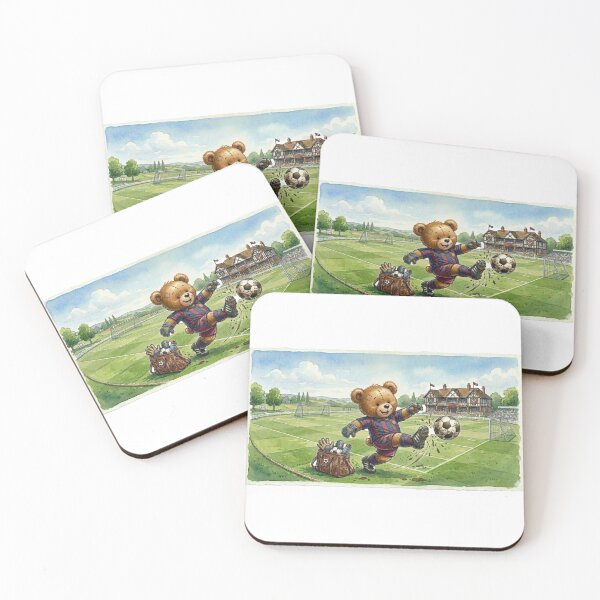 Item preview, Teddy Playing Football designed and sold by lockdownmind.