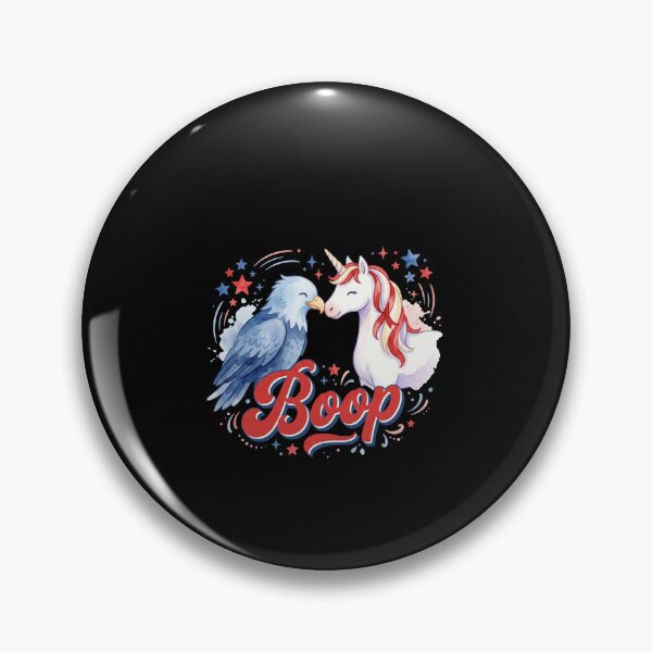 Item preview, Boop Eagle Unicorn American Fantasy Animal Lover designed and sold by SofenArt.