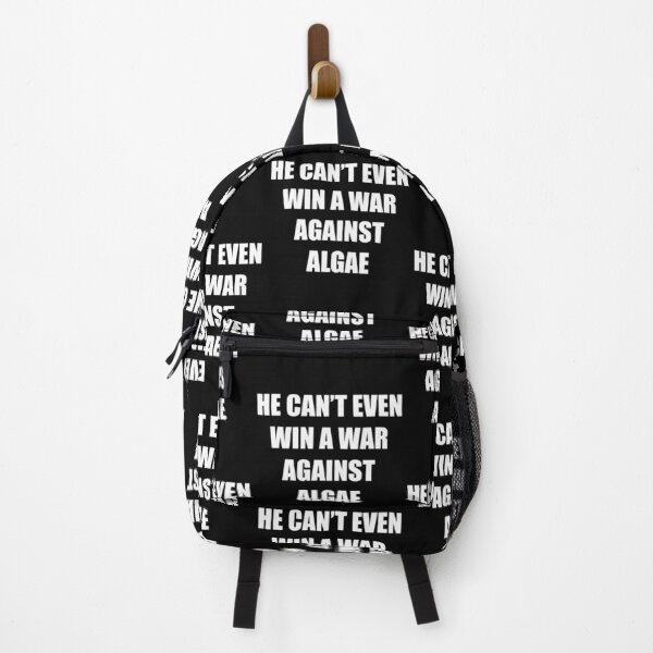 Item preview, He Cant Even Win A War Against Algae Funny Science Aquarium Humor designed and sold by Ali-printshop.