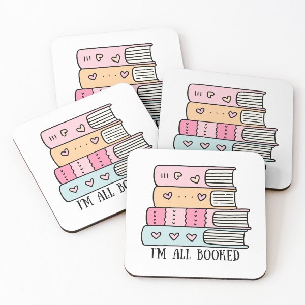 Item preview, I’m All Booked designed and sold by stickwithkari.