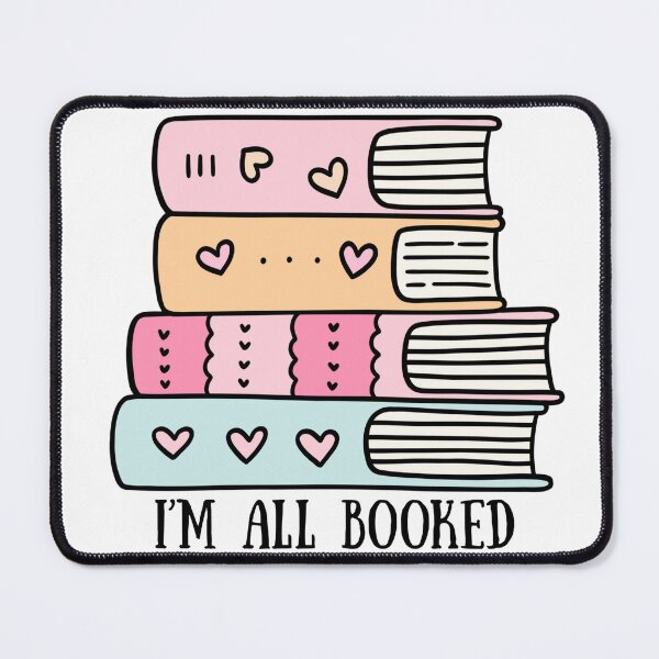 Item preview, I’m All Booked designed and sold by stickwithkari.