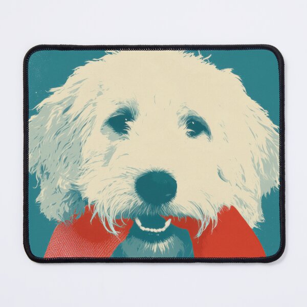 Item preview, GOLDEN DOODLE ART designed and sold by MarkedArtPrints.
