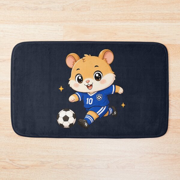 Item preview, Cute Kawaii Soccer Hamster Number 10 designed and sold by Seculinator.
