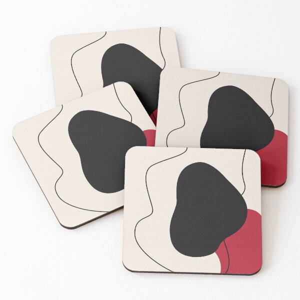 Item preview, Abstract minimalist poster templates with organic shapes. designed and sold by TatinkaArtskill.