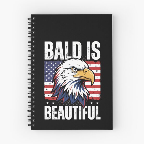 Item preview, Bald Is Beautiful Bald Men American Patriot designed and sold by SofenArt.
