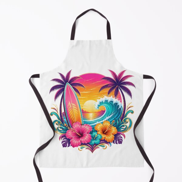 Item preview, Tropical Surf Sunset designed and sold by syotos-ai.