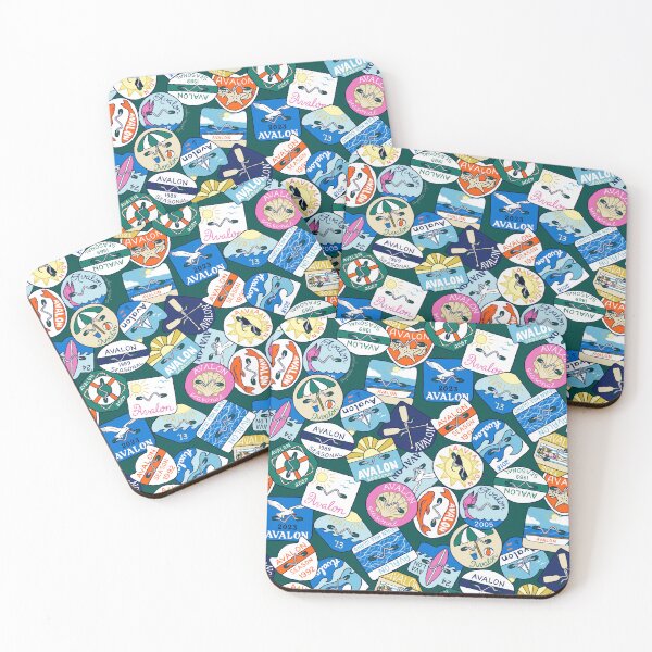 Item preview, Avalon New Jersey Beach Tags designed and sold by Elizabeth Weglein.