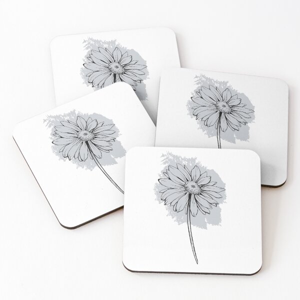 Item preview, Vintage Daisy Flower Sketch designed and sold by afr-saad.