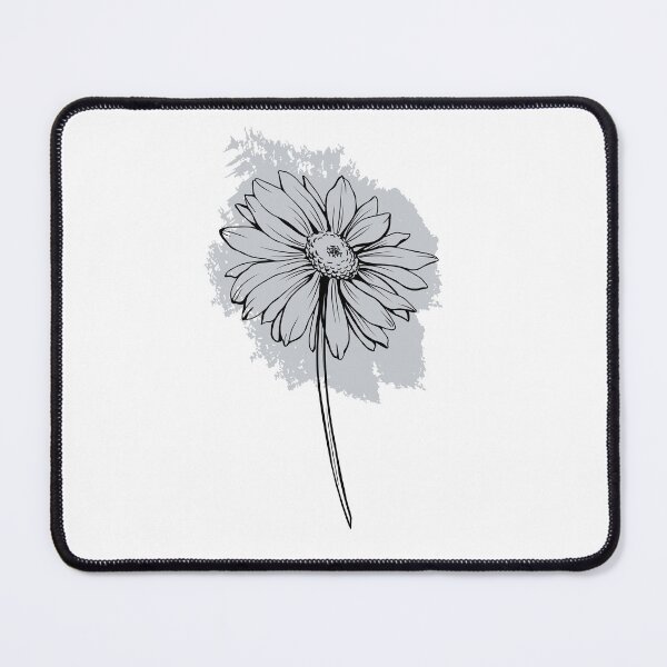 Item preview, Vintage Daisy Flower Sketch designed and sold by afr-saad.