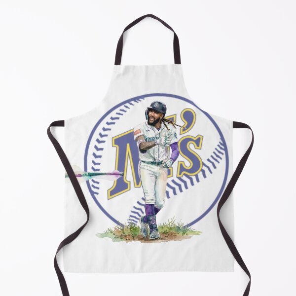 Item preview, Julio Rodriguez Seattle Baseball Watercolor Art designed and sold by cucuzeus.