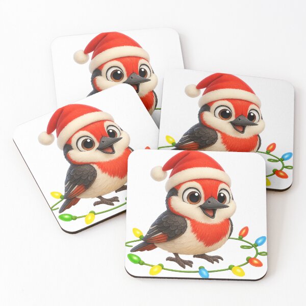 Item preview, Christmas Red-Bellied Woodpecker designed and sold by Sillytoe.