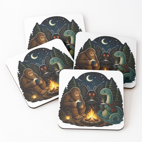 Item preview, Cozy Cryptid Club Night Gathering designed and sold by StickyGuys.