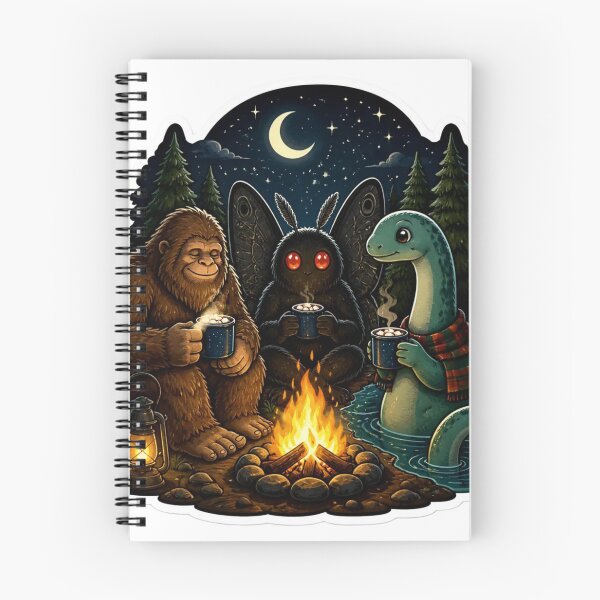 Item preview, Cozy Cryptid Club Night Gathering designed and sold by StickyGuys.