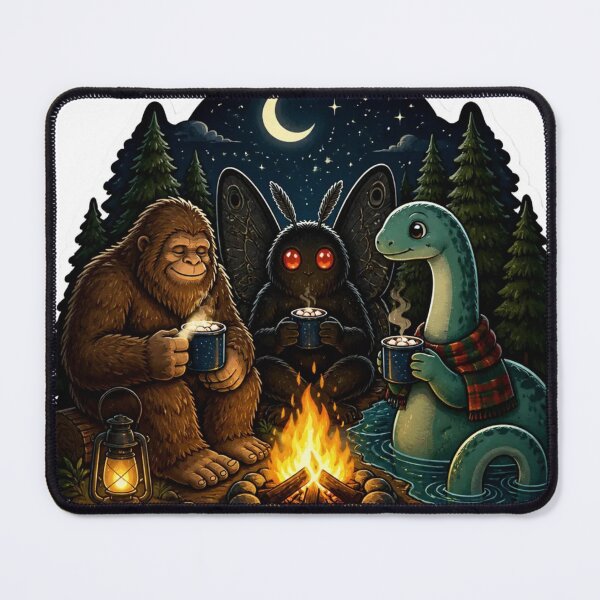 Item preview, Cozy Cryptid Club Night Gathering designed and sold by StickyGuys.