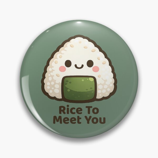 Item preview, Cute Onigiri — Rice To Meet You designed and sold by DreamMachine69.
