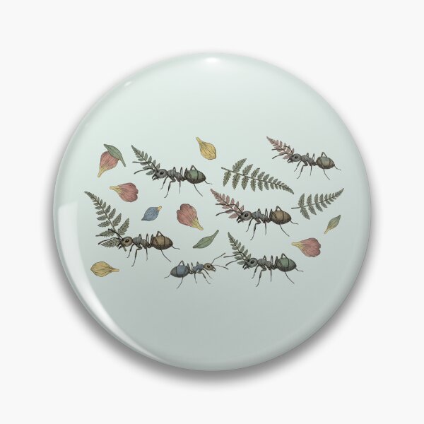 Item preview, Forest Leafcutter Ants Botanical Nature designed and sold by BirdsnStuff.