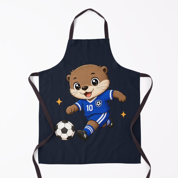 Item preview, Cute Kawaii Soccer Otter Number 10 designed and sold by Seculinator.