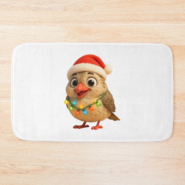 Item preview, Christmas Red-Billed Quelea designed and sold by Sillytoe.