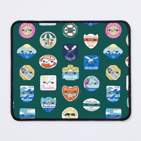 Item preview, Avalon New Jersey Beach Tags designed and sold by Elizabeth Weglein.