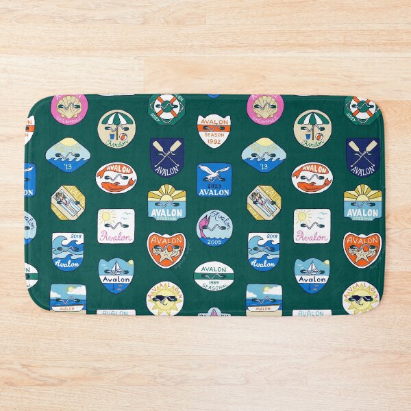 Item preview, Avalon New Jersey Beach Tags designed and sold by Elizabeth Weglein.