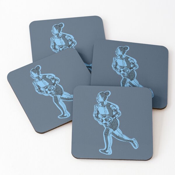 Item preview, Yay For The Goalkeeper with blue background  designed and sold by missmann.