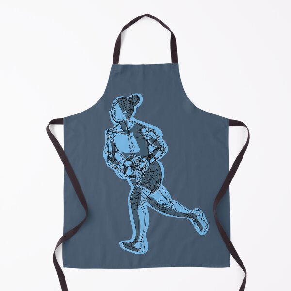Item preview, Yay For The Goalkeeper with blue background  designed and sold by missmann.