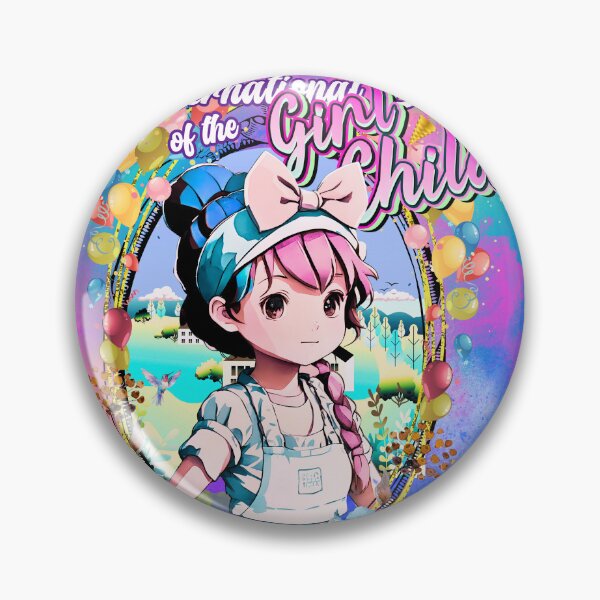 Item preview, International Day of the Girl Child Art Poster designed and sold by AXENT Designs.