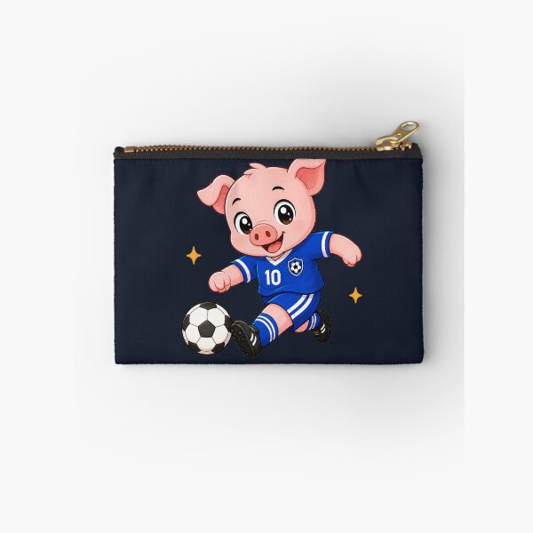 Item preview, Cute Kawaii Soccer Pig Number 10 designed and sold by Seculinator.