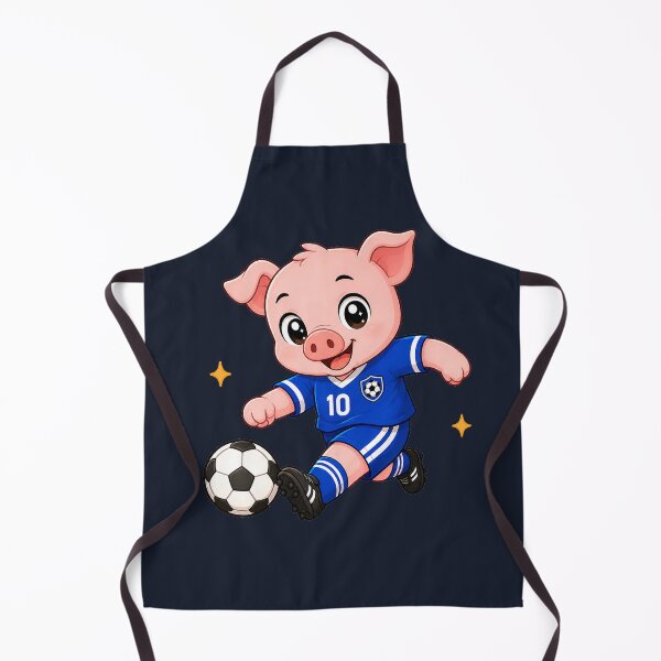 Item preview, Cute Kawaii Soccer Pig Number 10 designed and sold by Seculinator.