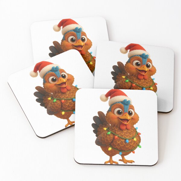 Item preview, Christmas Redcap Chicken designed and sold by Sillytoe.