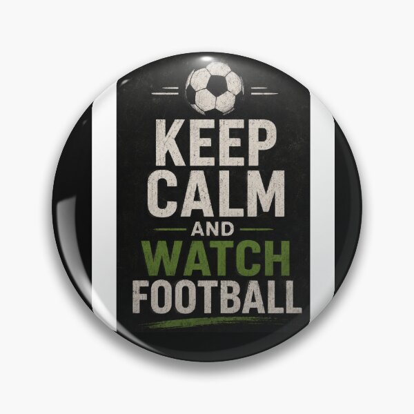 Item preview, Keep calm and watch football designed and sold by LiamaWery333.