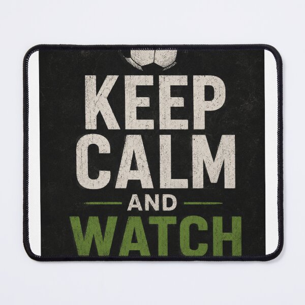Item preview, Keep calm and watch football designed and sold by LiamaWery333.