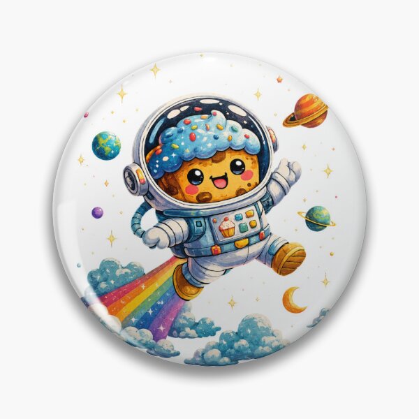 Item preview, Cute Space Muffin Astronaut designed and sold by MySthore.