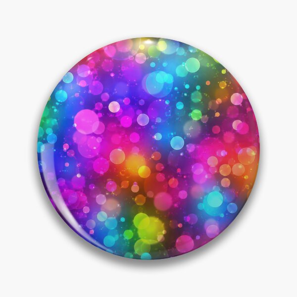 Aperçu de l'œuvre Lumières de fête Rainbow Bokeh créée et vendue par Maria Dryfhout.