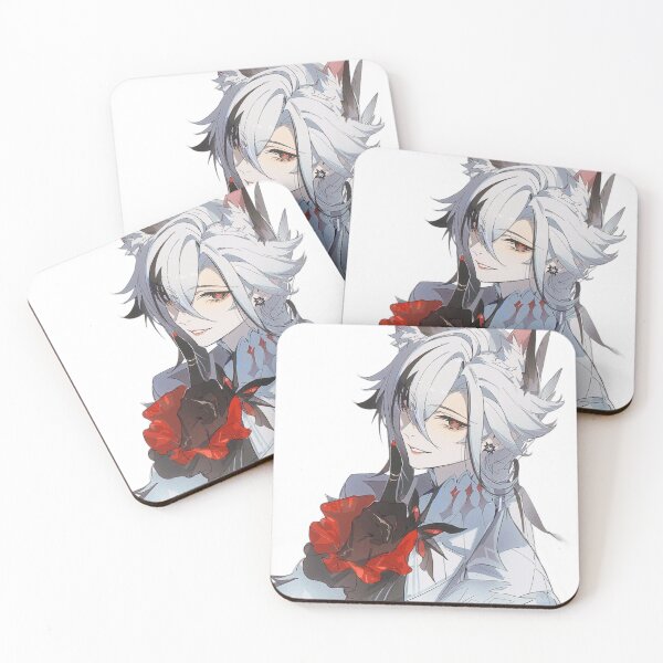 Item preview, Arlecchino Holding Flower Genshin Impact designed and sold by KomiArts.