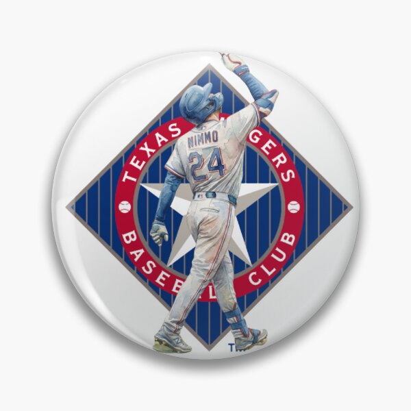 Item preview, Nimmo 24 Texas Baseball Watercolor Art designed and sold by cucuzeus.
