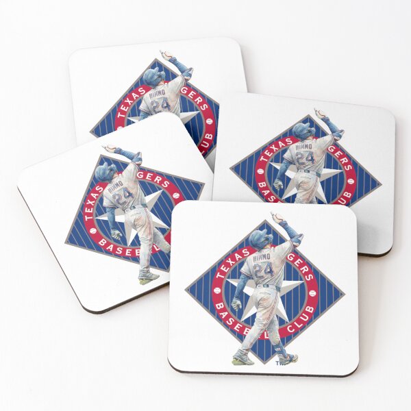 Item preview, Nimmo 24 Texas Baseball Watercolor Art designed and sold by cucuzeus.