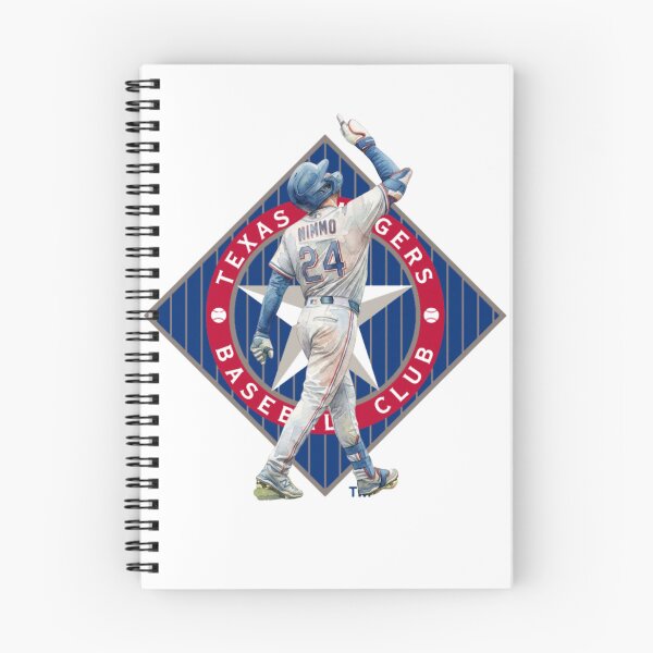 Item preview, Nimmo 24 Texas Baseball Watercolor Art designed and sold by cucuzeus.
