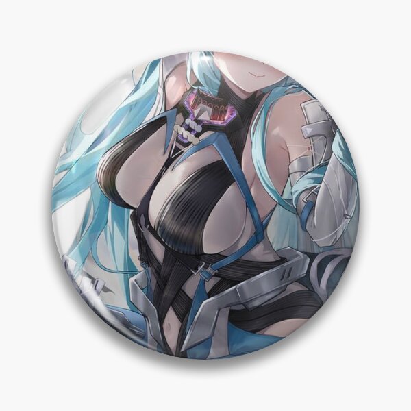 Item preview, Last Rite Long Blue Hair Arknights designed and sold by KomiArts.
