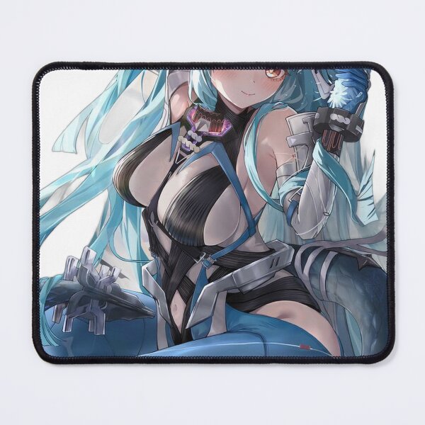 Item preview, Last Rite Long Blue Hair Arknights designed and sold by KomiArts.