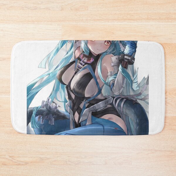 Item preview, Last Rite Long Blue Hair Arknights designed and sold by KomiArts.