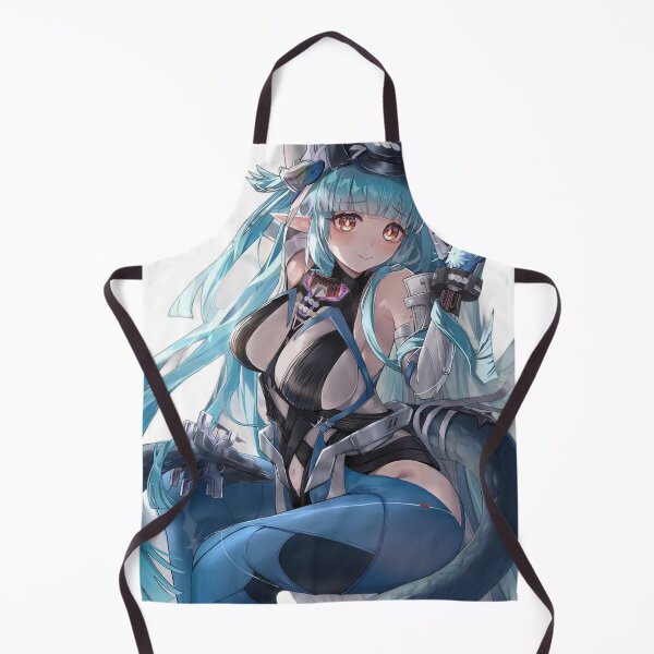 Item preview, Last Rite Long Blue Hair Arknights designed and sold by KomiArts.