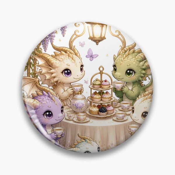Item preview, Tiny Dragon Tea Party Gathering designed and sold by StickyGuys.