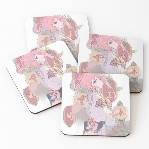 Item preview, Yae Miko Shrine Maiden Genshin Impact designed and sold by KomiArts.