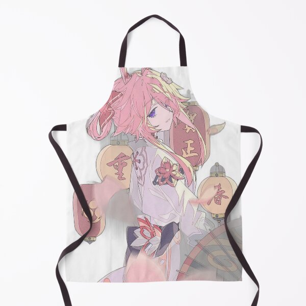 Item preview, Yae Miko Shrine Maiden Genshin Impact designed and sold by KomiArts.