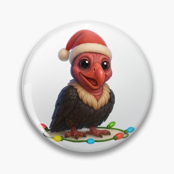 Item preview, Christmas Red-Headed Vulture designed and sold by Sillytoe.