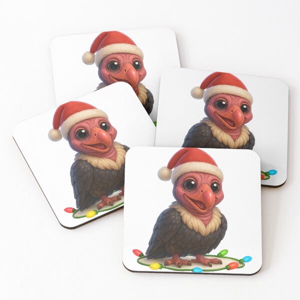 Item preview, Christmas Red-Headed Vulture designed and sold by Sillytoe.