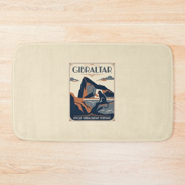 Item preview, Vintage Gibraltar The Rock Barbary Macaque Travel designed and sold by DuckOddity.