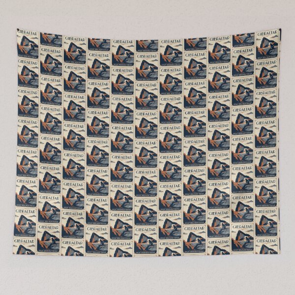 Item preview, Vintage Gibraltar The Rock Barbary Macaque Travel designed and sold by DuckOddity.