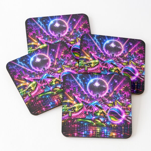 Item preview, Neon Groove Graffiti designed and sold by LAPUTIK.
